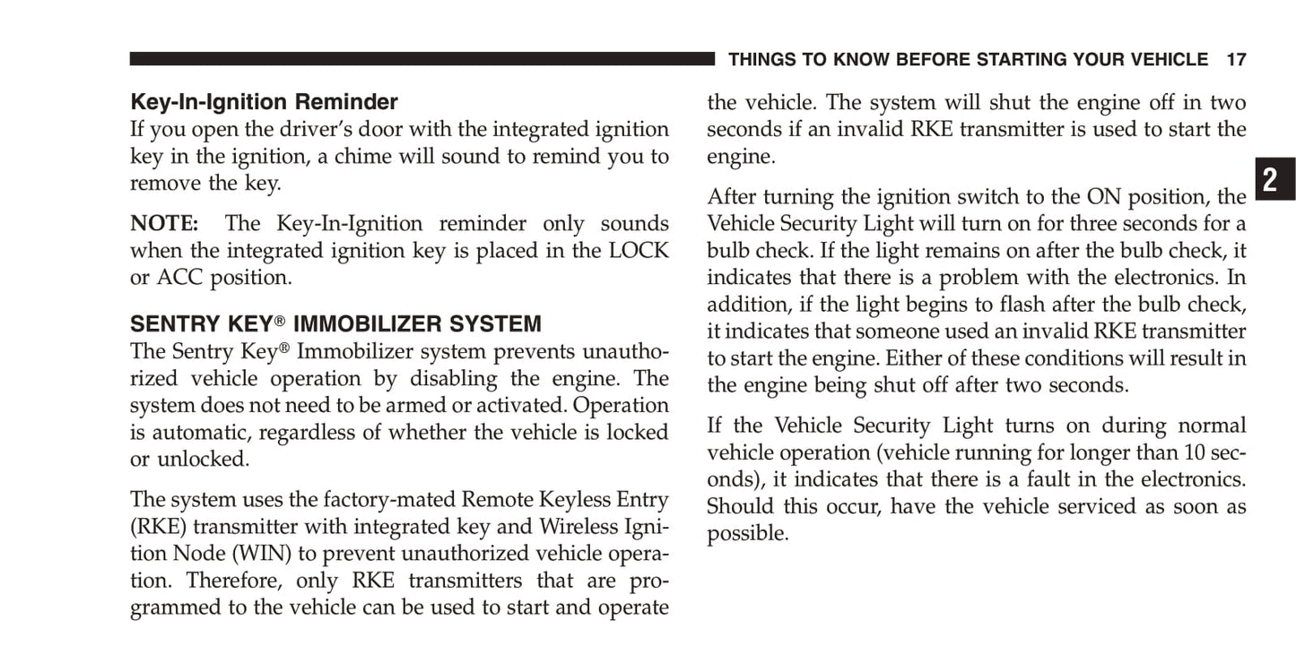 2006-2009 Jeep Commander Bedienungsanleitung | Englisch