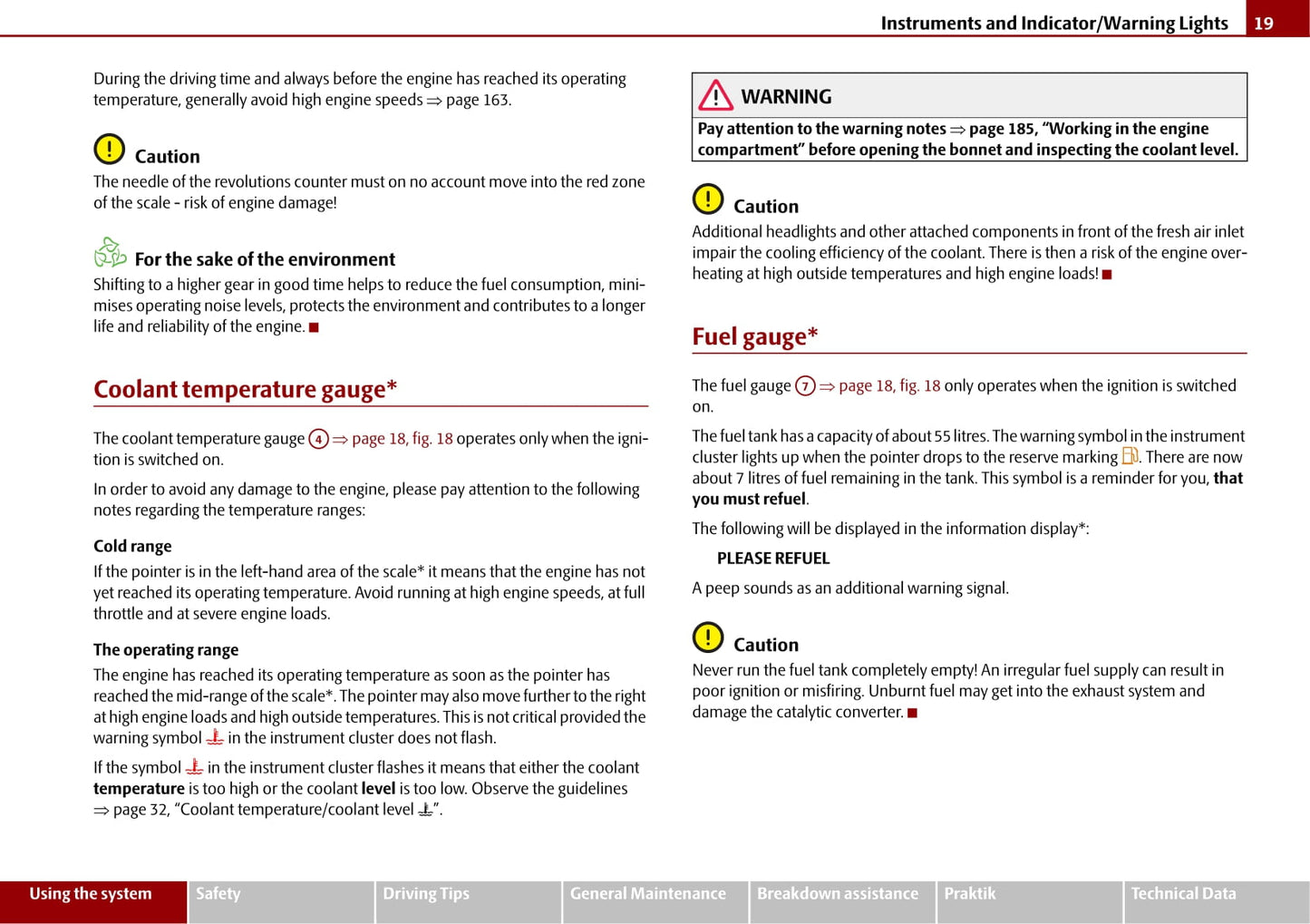 2009-2010 Skoda Roomster Gebruikershandleiding | Engels