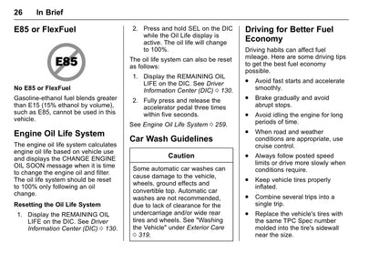 2018 Chevrolet Camaro Owner's Manual | English