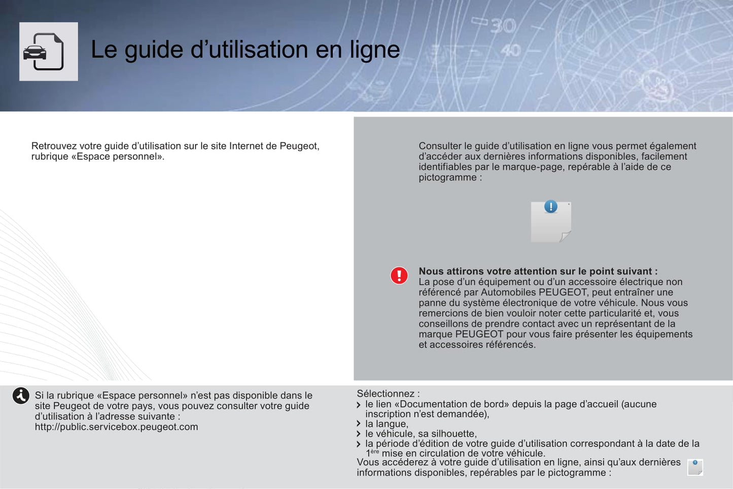 2013-2014 Peugeot Partner Bedienungsanleitung | Französisch
