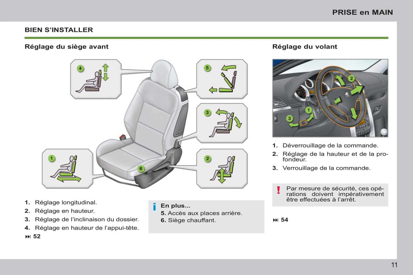 2011-2014 Peugeot 207 CC Manuel du propriétaire | Français