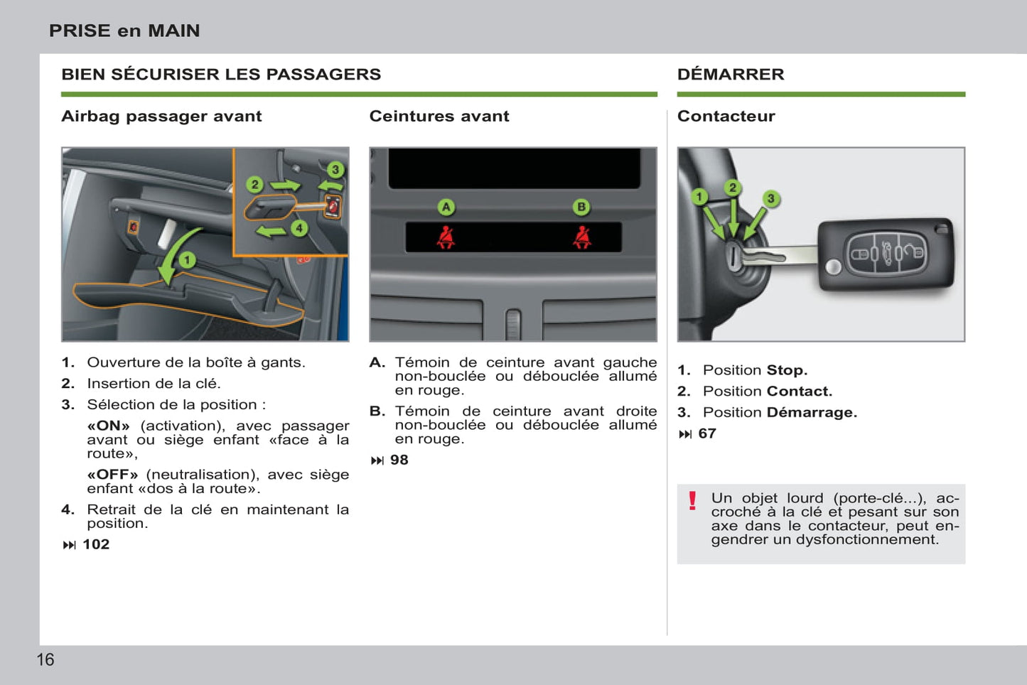 2011-2014 Peugeot 207 CC Bedienungsanleitung | Französisch