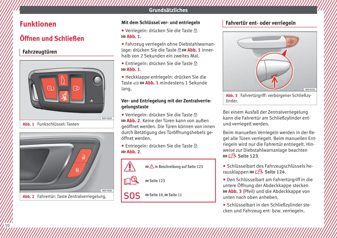 2017-2018 Seat Leon Bedienungsanleitung | Deutsch