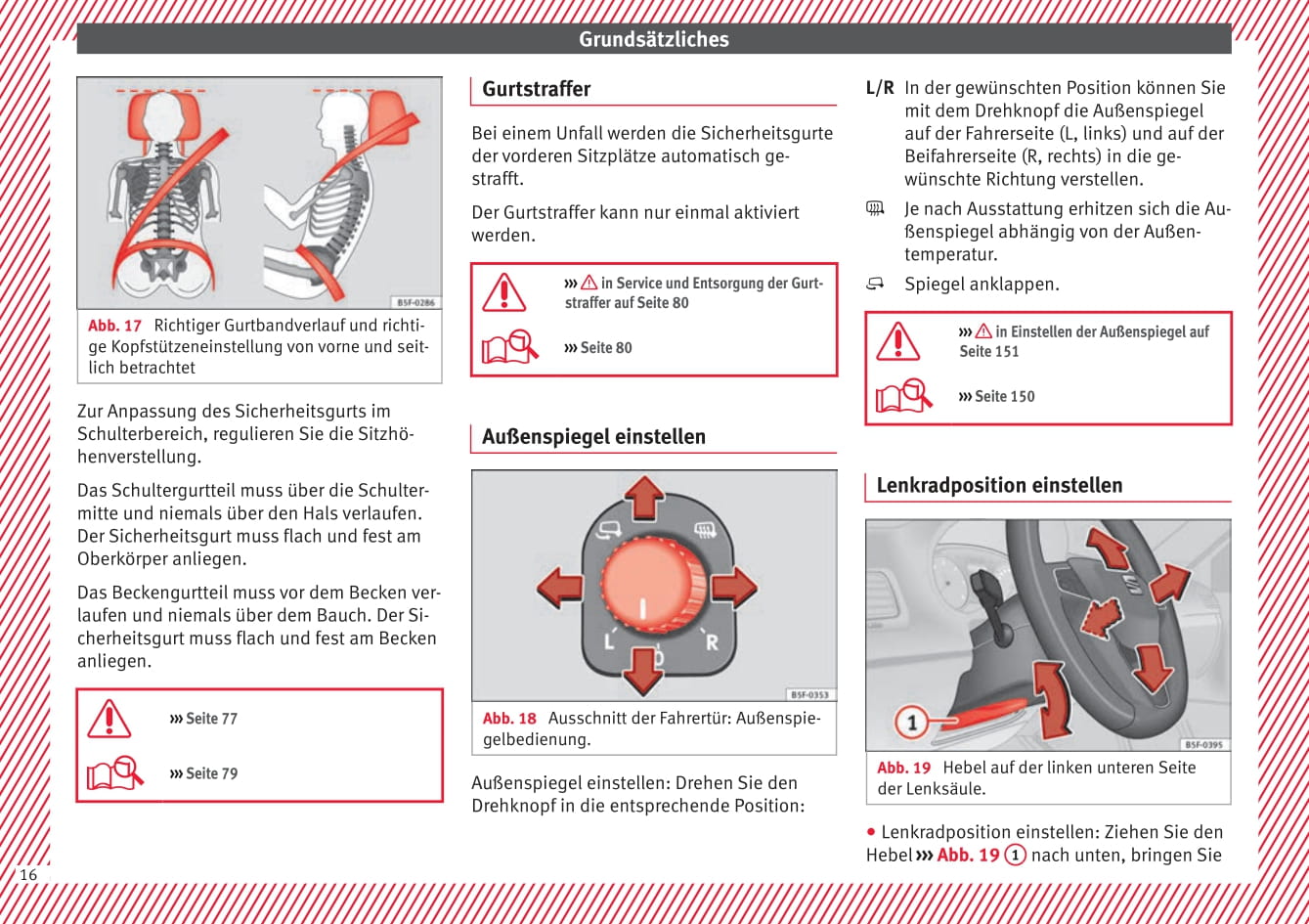 2017 Seat Leon Owner's Manual | German