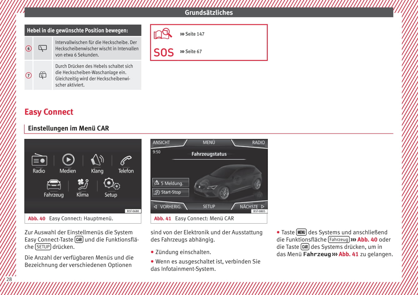 2017-2018 Seat Leon Bedienungsanleitung | Deutsch