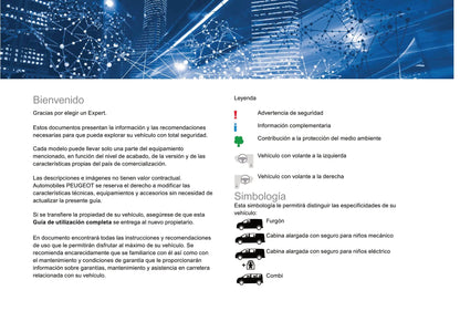 2017-2018 Peugeot Expert Gebruikershandleiding | Spaans