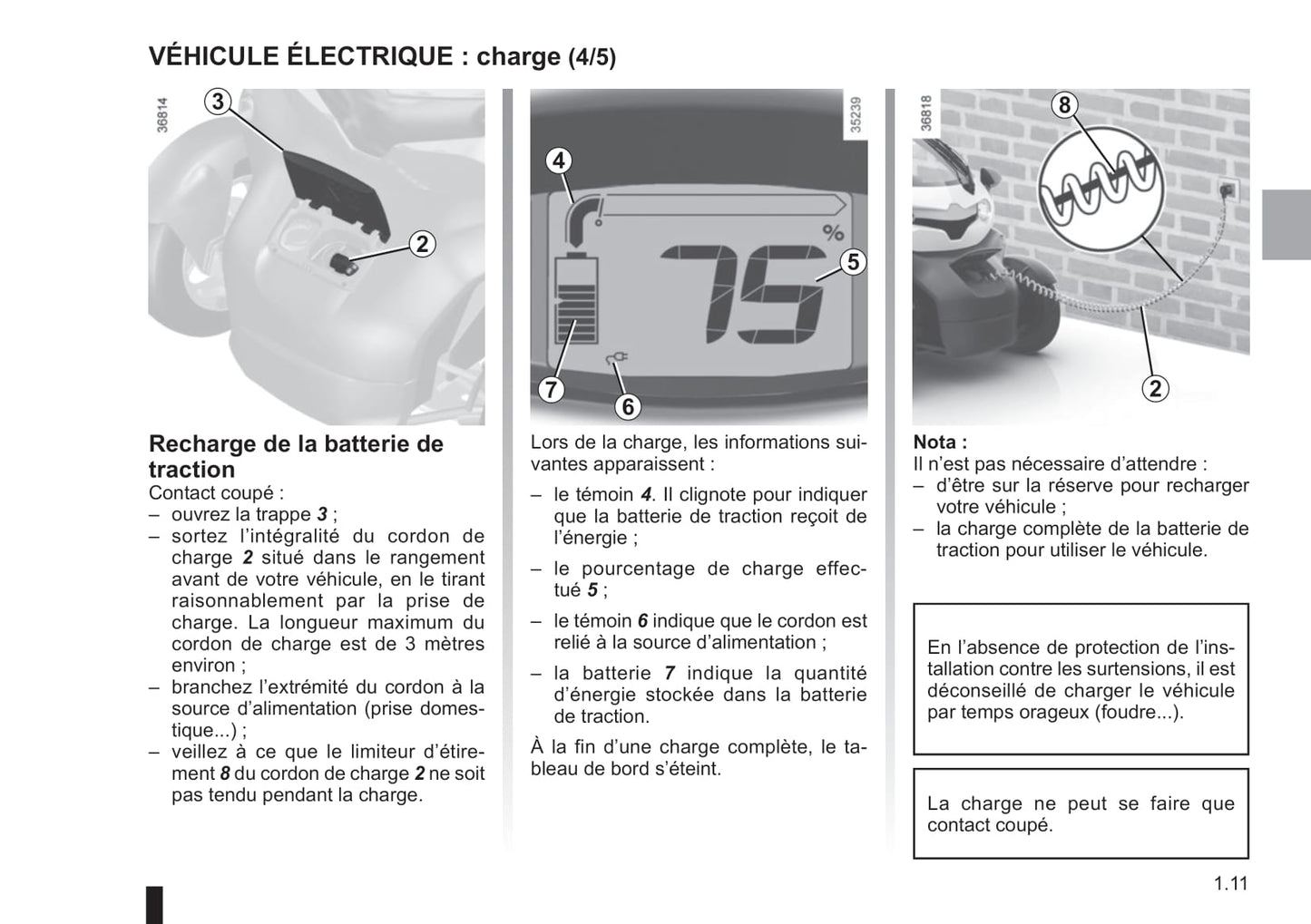 2012-2020 Renault Twizy Manuel du propriétaire | Français