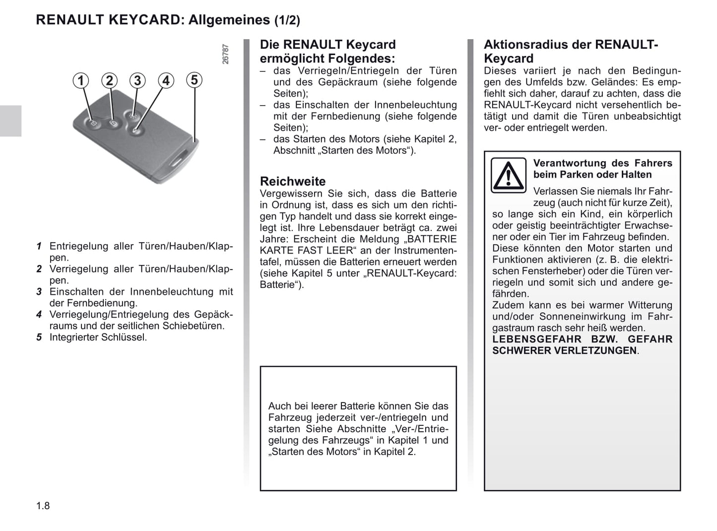 2019-2020 Renault Trafic Gebruikershandleiding | Duits