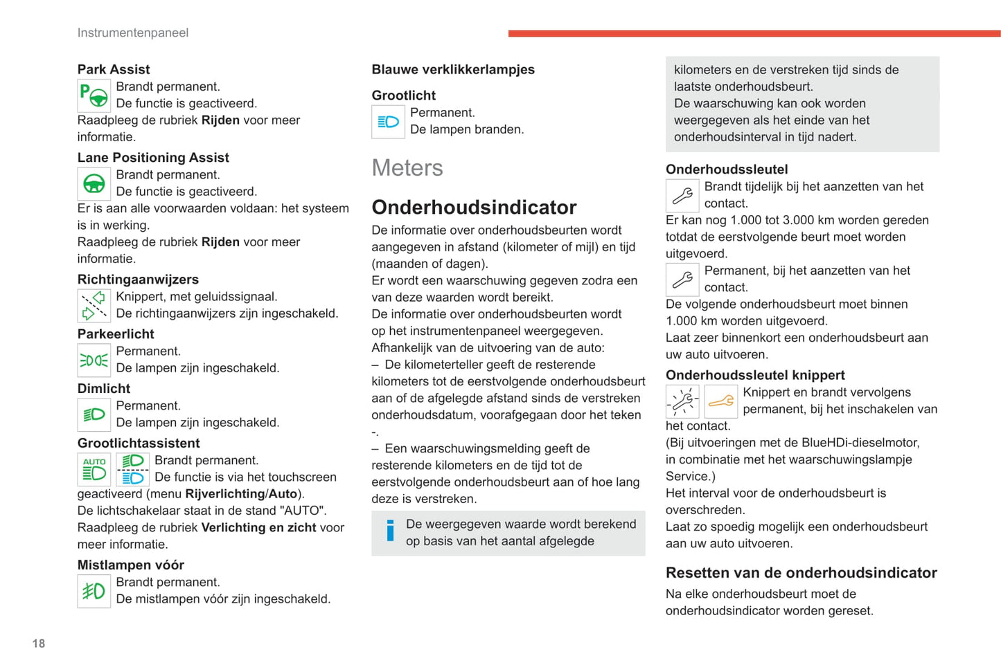 2020-2023 Citroën C4/e-C4 Owner's Manual | Dutch