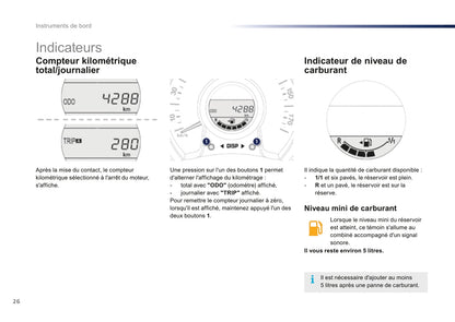 2016-2018 Peugeot 108 Manuel du propriétaire | Français