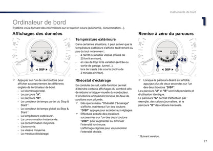 2016-2018 Peugeot 108 Manuel du propriétaire | Français