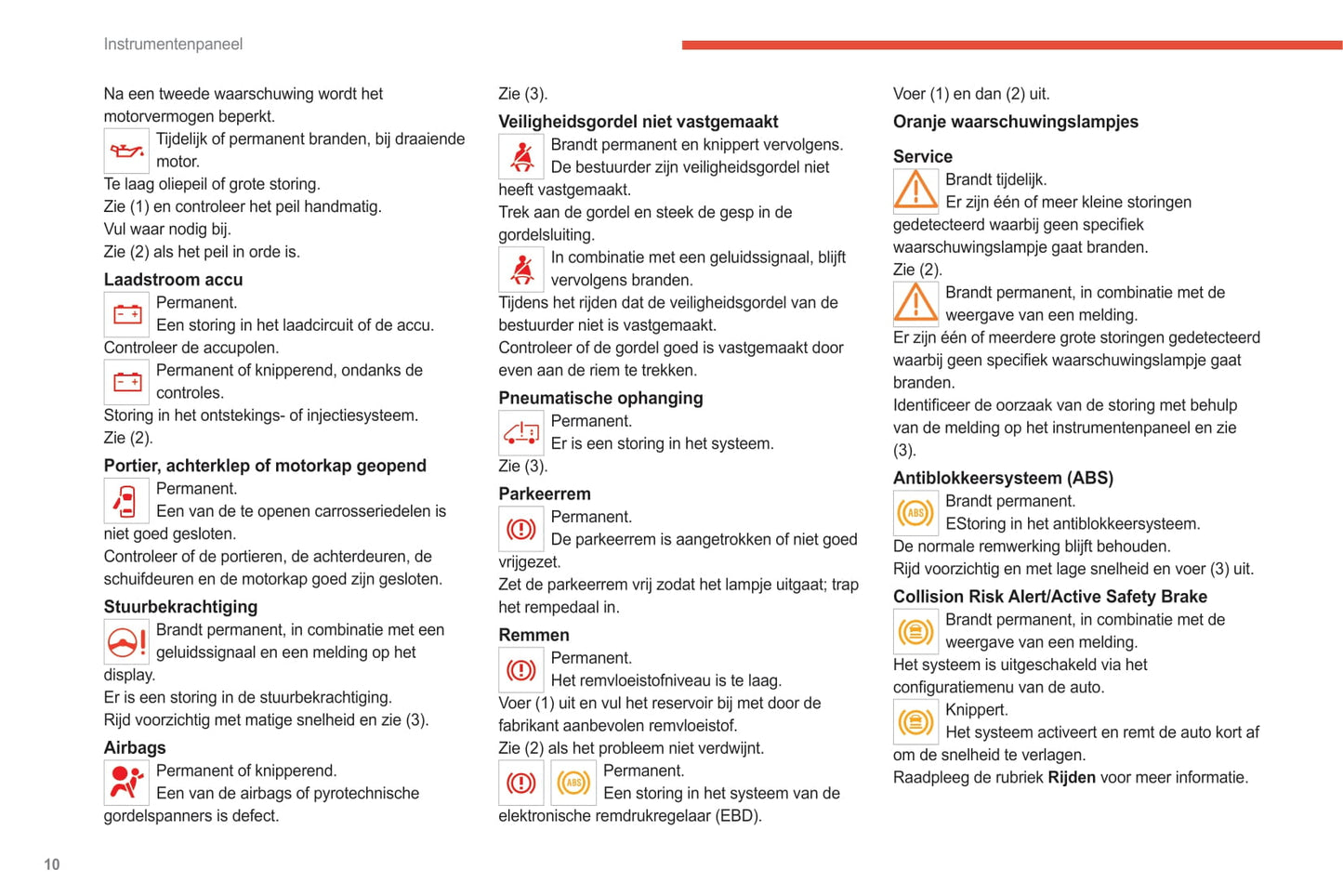 2021-2024 Citroën Jumper/Relay Owner's Manual | Dutch