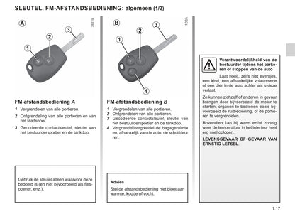 2019-2020 Renault Kangoo Z.E. Owner's Manual | Dutch