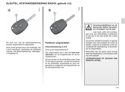 2019-2020 Renault Kangoo Z.E. Gebruikershandleiding | Nederlands