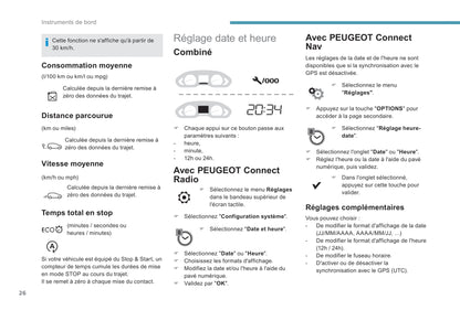 2018-2019 Peugeot 208 Bedienungsanleitung | Französisch