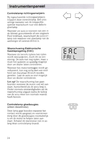 2002-2005 Ford Fusion Bedienungsanleitung | Niederländisch