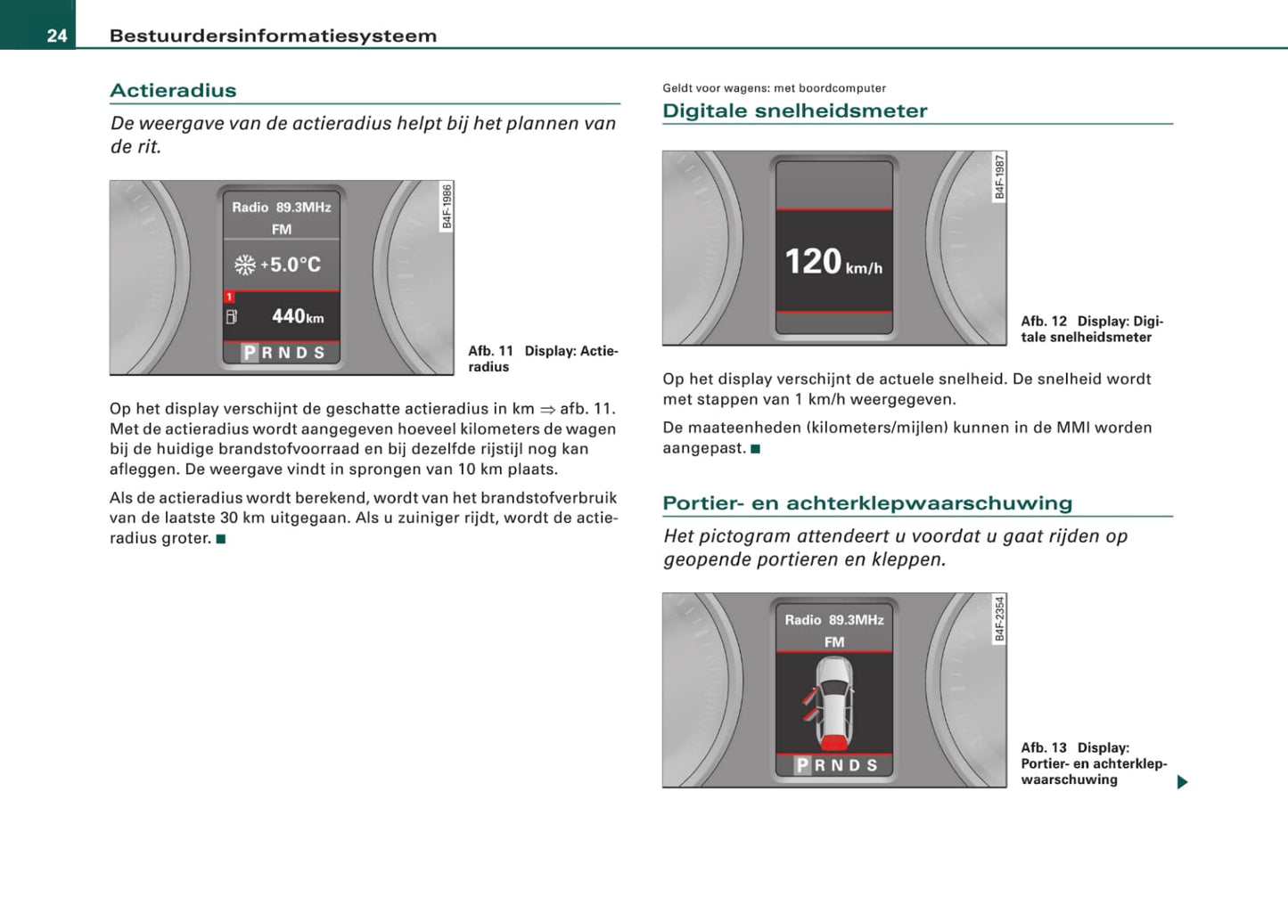 2008-2011 Audi A6 Allroad Quattro Owner's Manual | Dutch