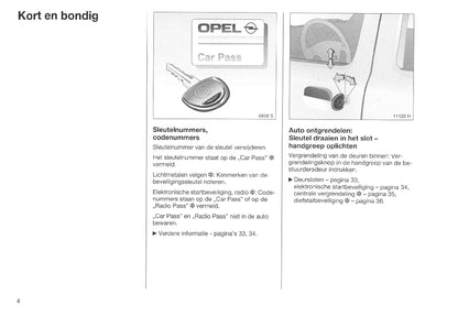 2003-2007 Opel Agila Bedienungsanleitung | Niederländisch