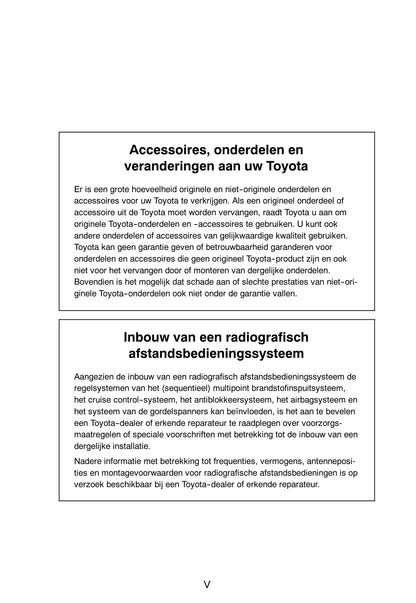 2007-2008 Toyota Corolla Bedienungsanleitung | Niederländisch