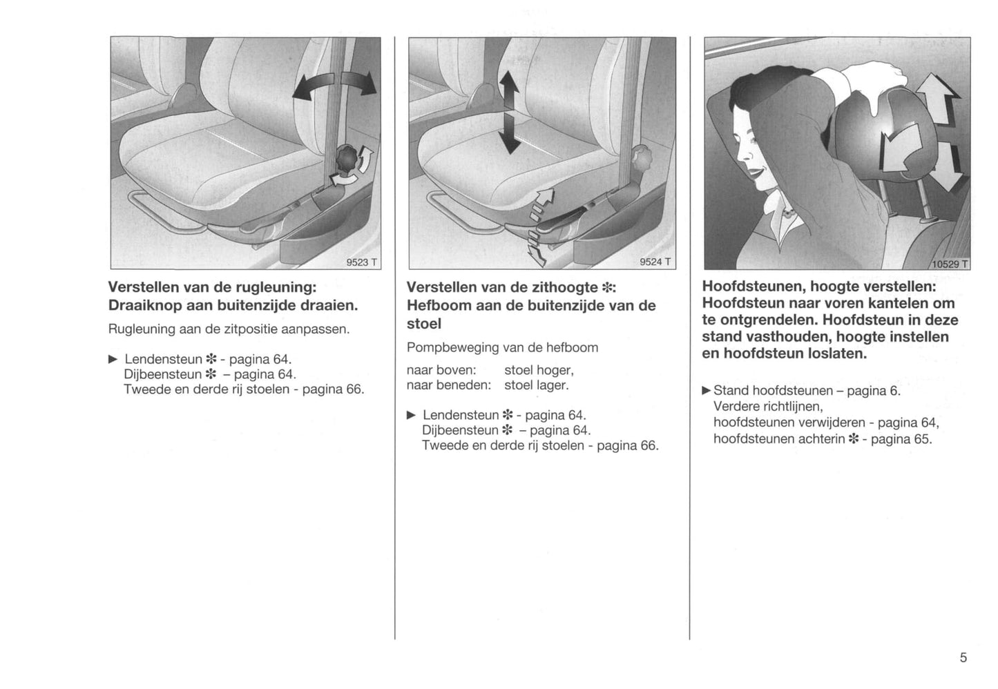 1999-2001 Opel Zafira Owner's Manual | Dutch