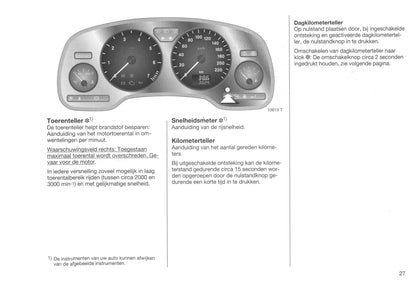 1999-2001 Opel Zafira Manuel du propriétaire | Néerlandais