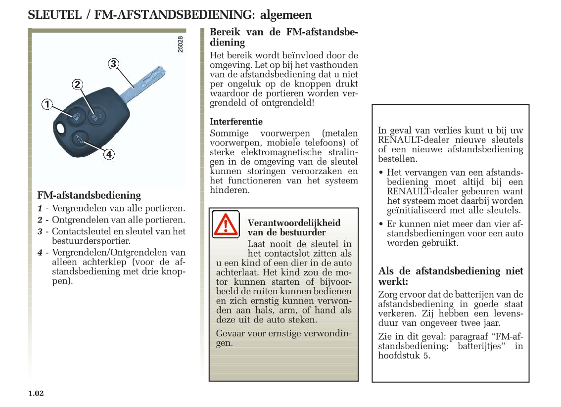 2005-2007 Renault Clio Gebruikershandleiding | Nederlands