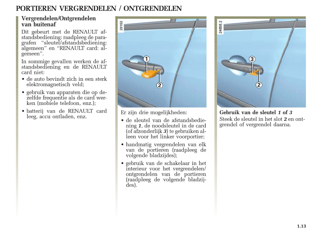 2005-2007 Renault Clio Gebruikershandleiding | Nederlands