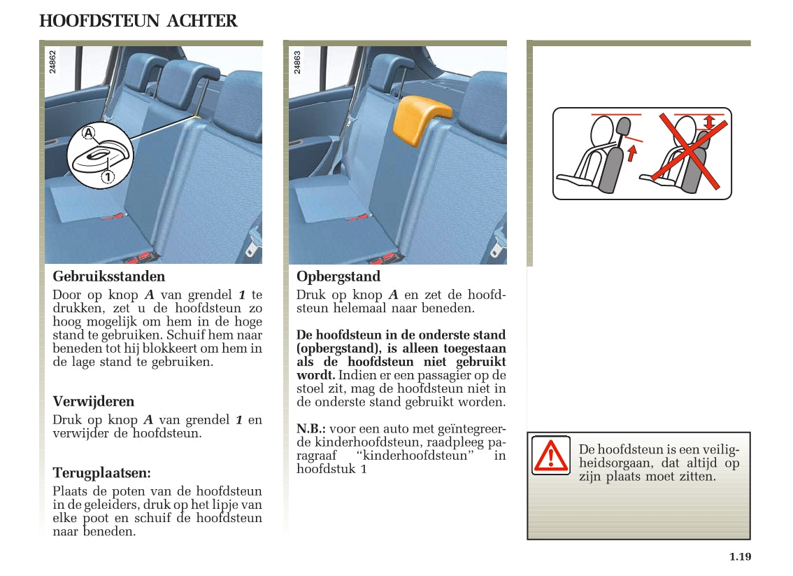 2005-2007 Renault Clio Bedienungsanleitung | Niederländisch