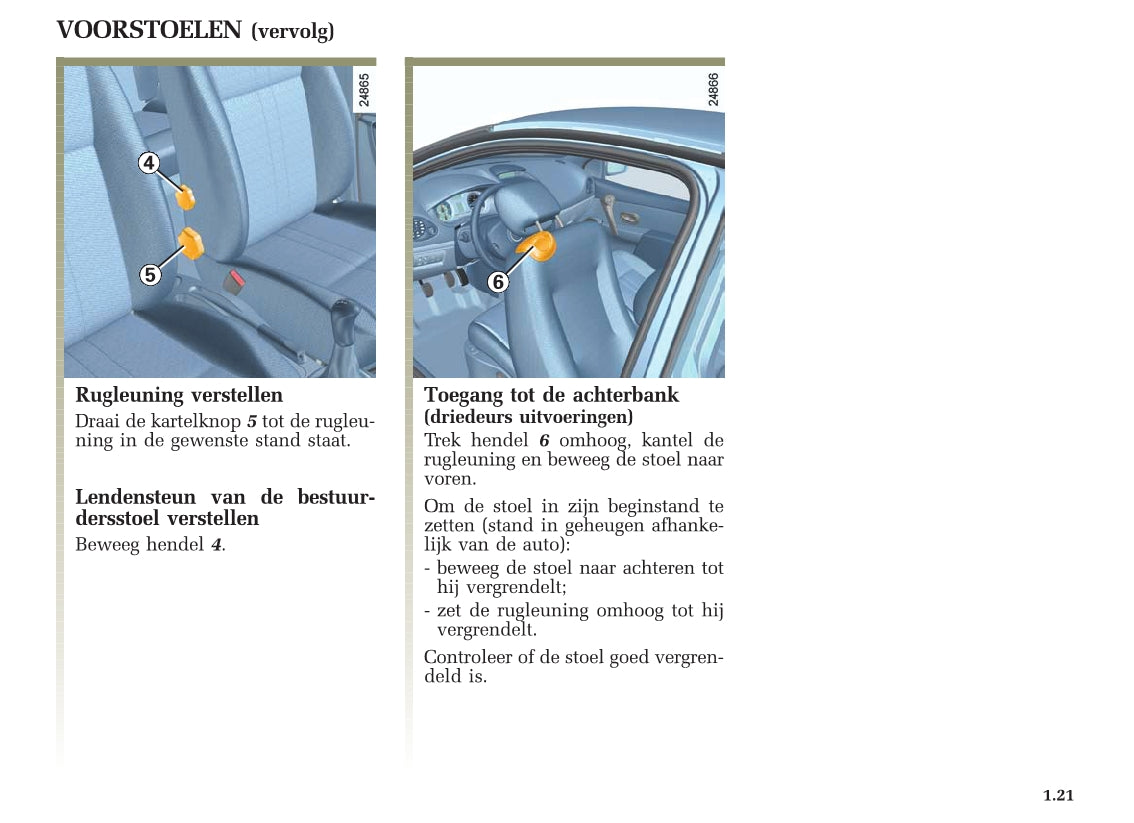 2005-2009 Renault Clio Manuel du propriétaire | Néerlandais