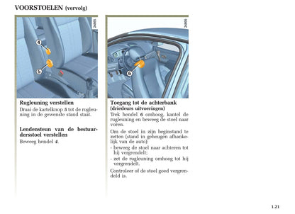 2005-2007 Renault Clio Owner's Manual | Dutch