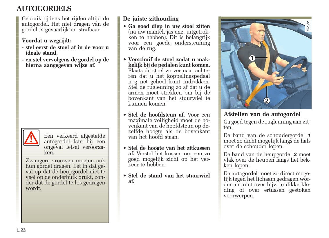 2005-2007 Renault Clio Owner's Manual | Dutch