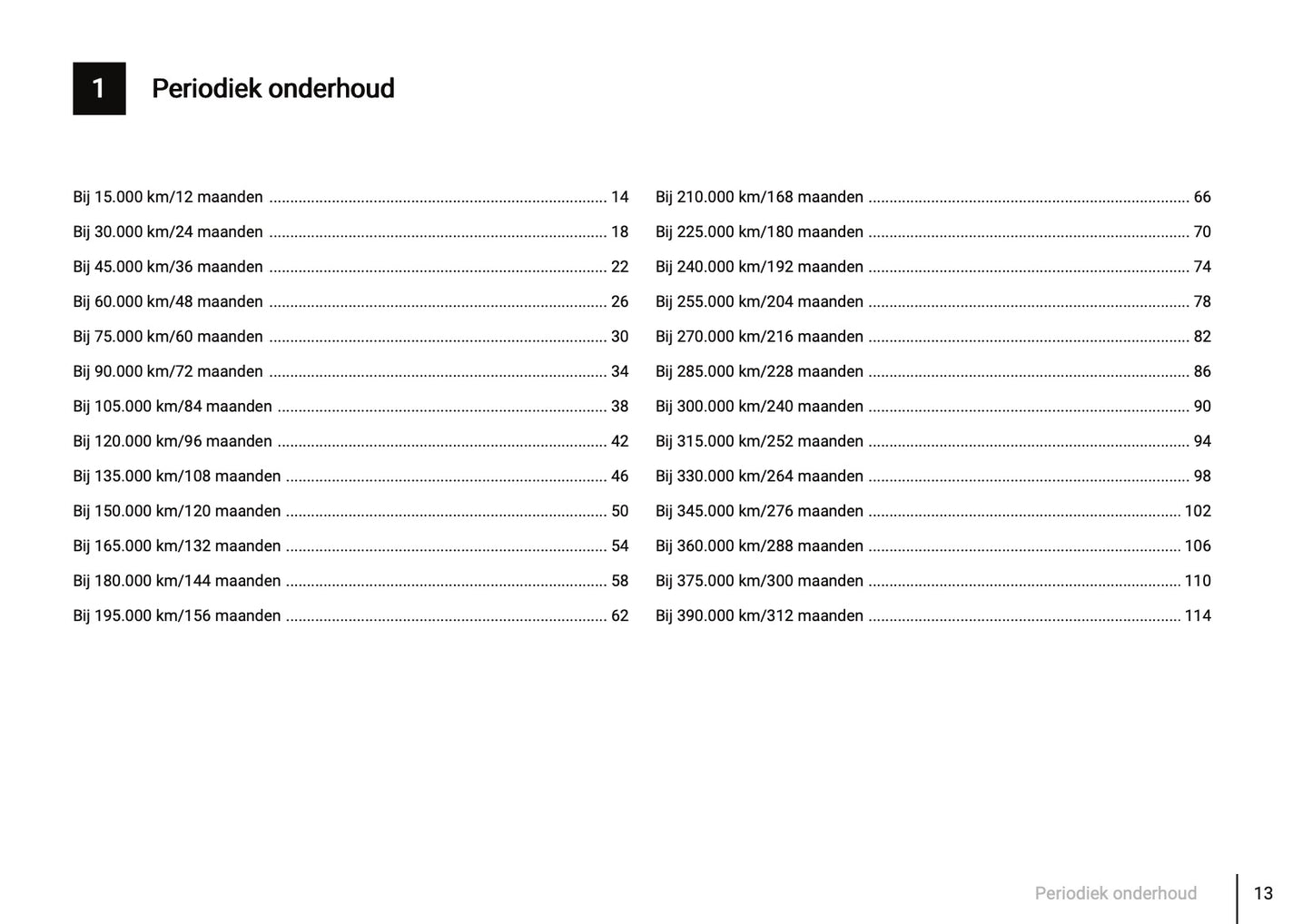 Onderhoudsboekje voor Chevrolet Spark 2010 - 2021