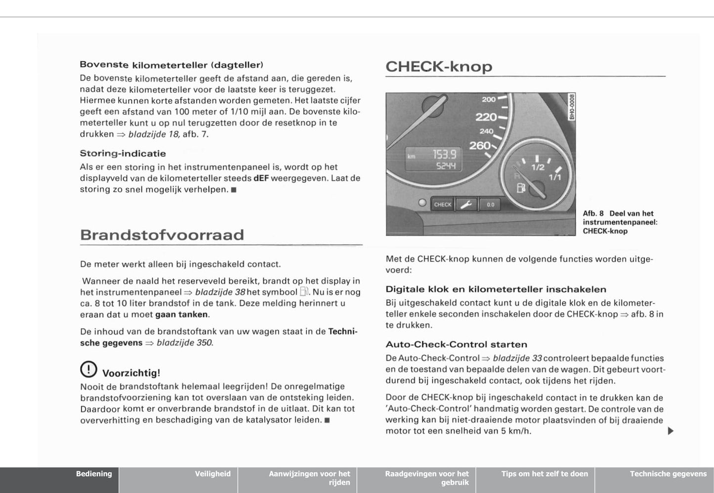 2002-2005 Audi A4 Bedienungsanleitung | Niederländisch