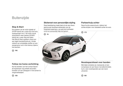 2011 Citroën DS3 Owner's Manual | Dutch