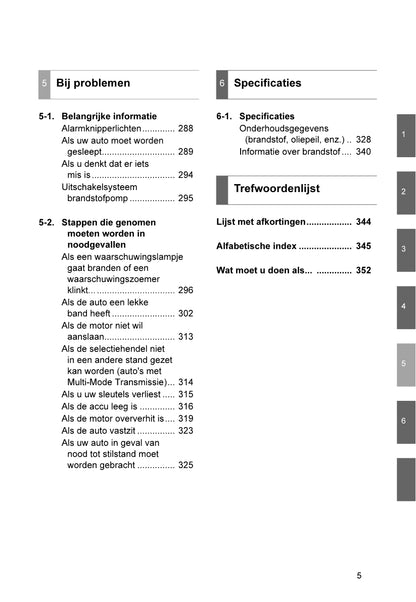 2013-2014 Toyota Aygo Owner's Manual | Dutch