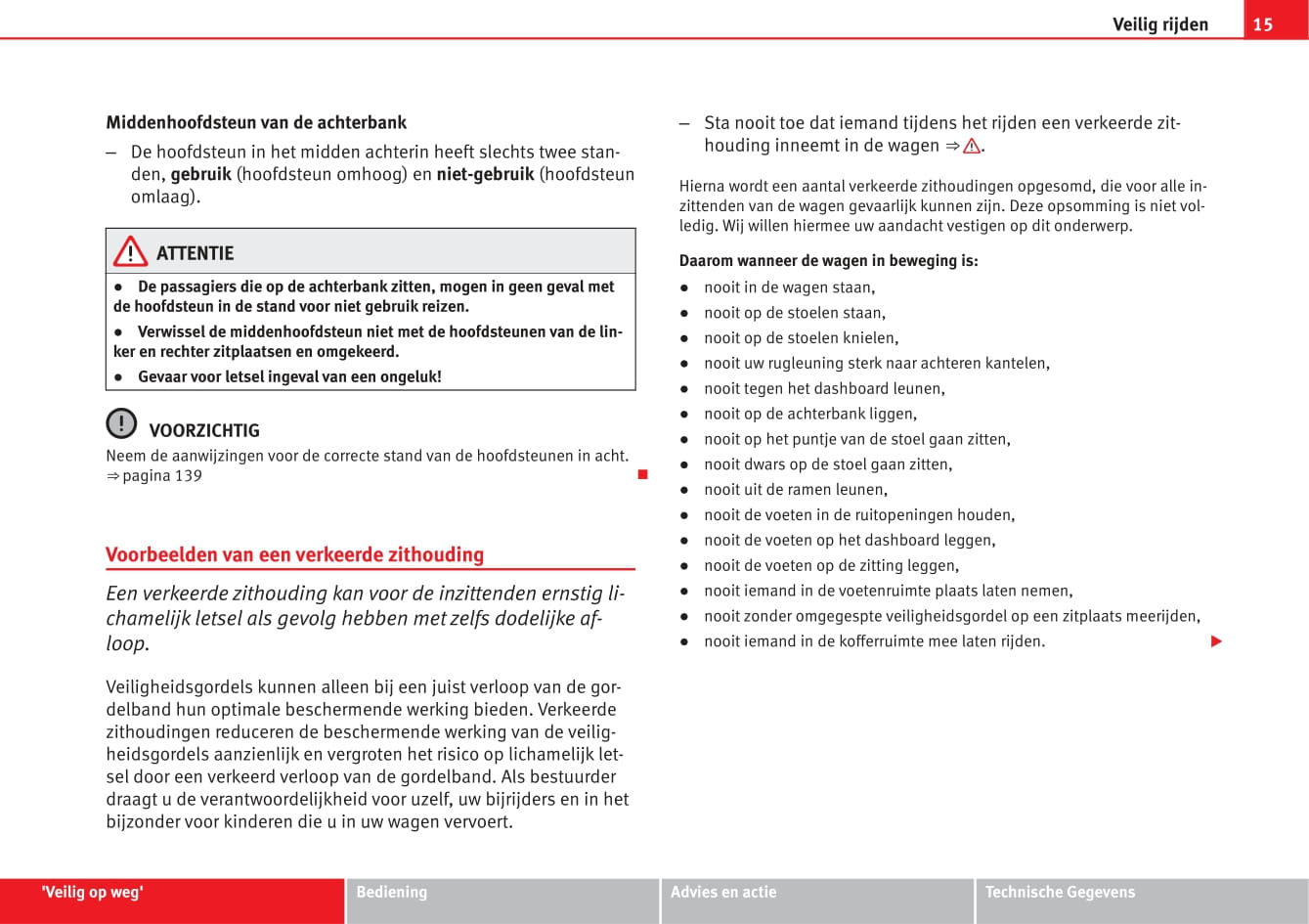 2009-2013 Seat Leon Bedienungsanleitung | Niederländisch