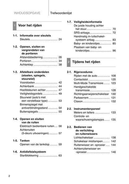 2012-2013 Toyota Aygo Gebruikershandleiding | Nederlands