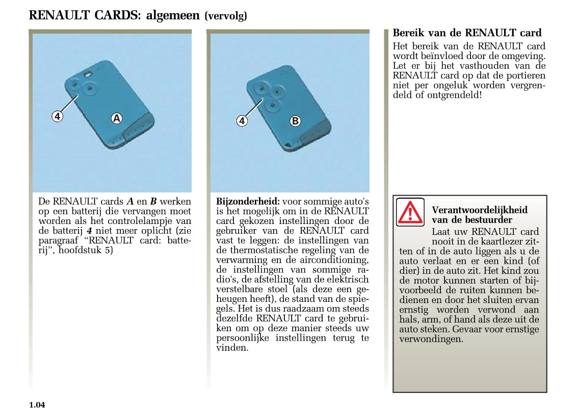 2005-2006 Renault Laguna Gebruikershandleiding | Nederlands