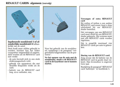 2005-2006 Renault Laguna Gebruikershandleiding | Nederlands