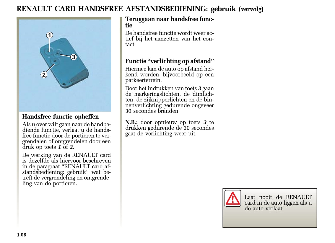 2005-2006 Renault Laguna Bedienungsanleitung | Niederländisch