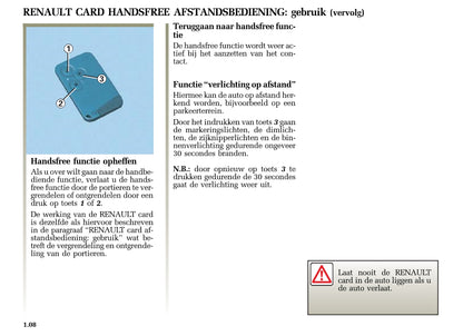 2005-2007 Renault Laguna Manuel du propriétaire | Néerlandais