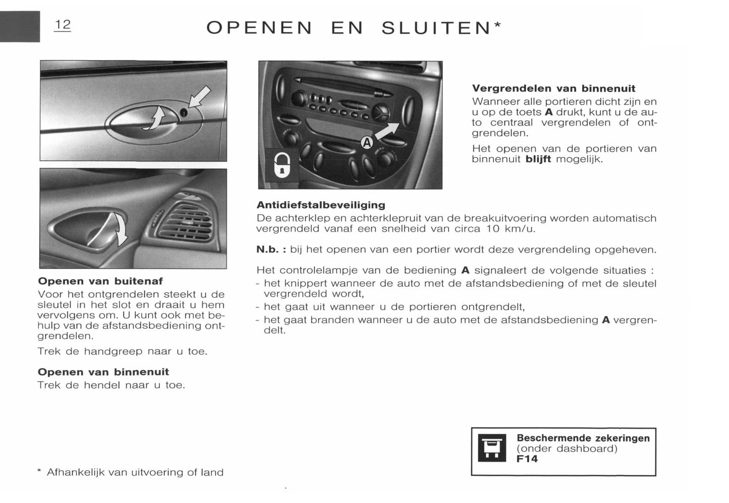 2001-2004 Citroën C5 Manuel du propriétaire | Néerlandais