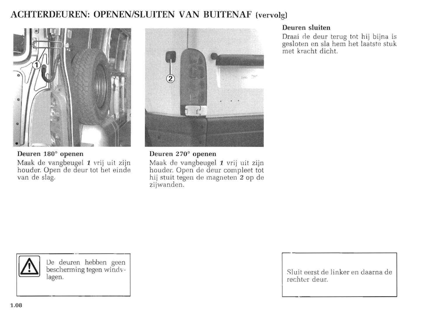 1999-2000 Renault Master Bedienungsanleitung | Niederländisch