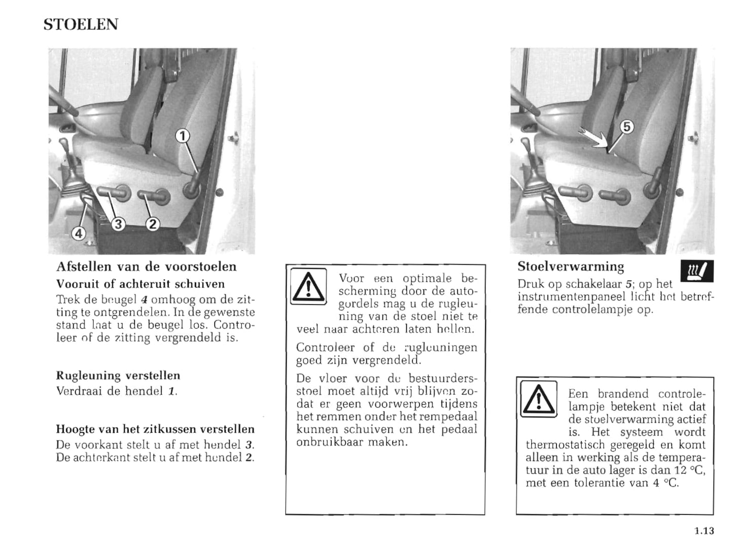 1999-2000 Renault Master Gebruikershandleiding | Nederlands