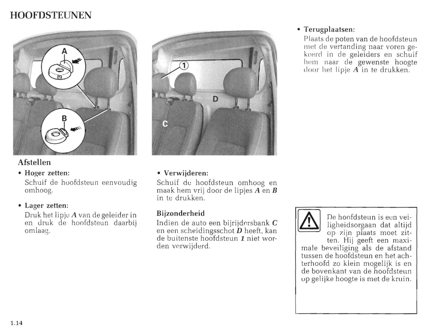 1997-2003 Renault Master Manuel du propriétaire | Néerlandais