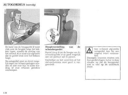 1999-2000 Renault Master Bedienungsanleitung | Niederländisch