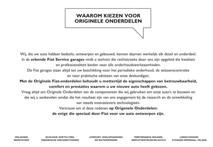 2020-2021 Fiat Panda Bedienungsanleitung | Niederländisch