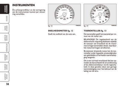 2007-2010 Abarth Grande Punto Owner's Manual | Dutch