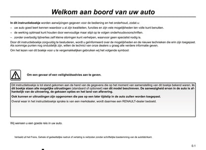 2012 Renault Clio Gebruikershandleiding | Nederlands