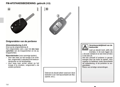 2012 Renault Clio Gebruikershandleiding | Nederlands